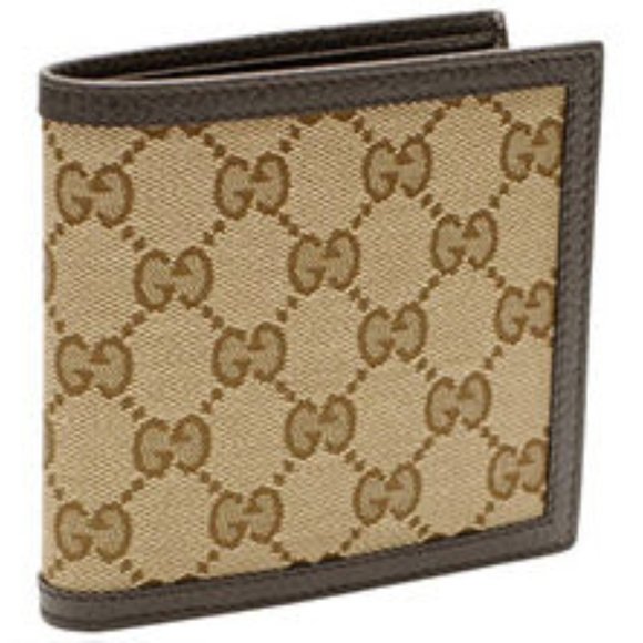 Brand New Gucci Canvas Leather Guccissima Wallet - Picture 8 of 13